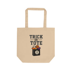 Halloween Trick or Tote Bag, Eco-Friendly Shopping Tote, Reusable Halloween Bag, Sustainable Trick-or-Treat Bag, Fall Tote, Spooky [...]