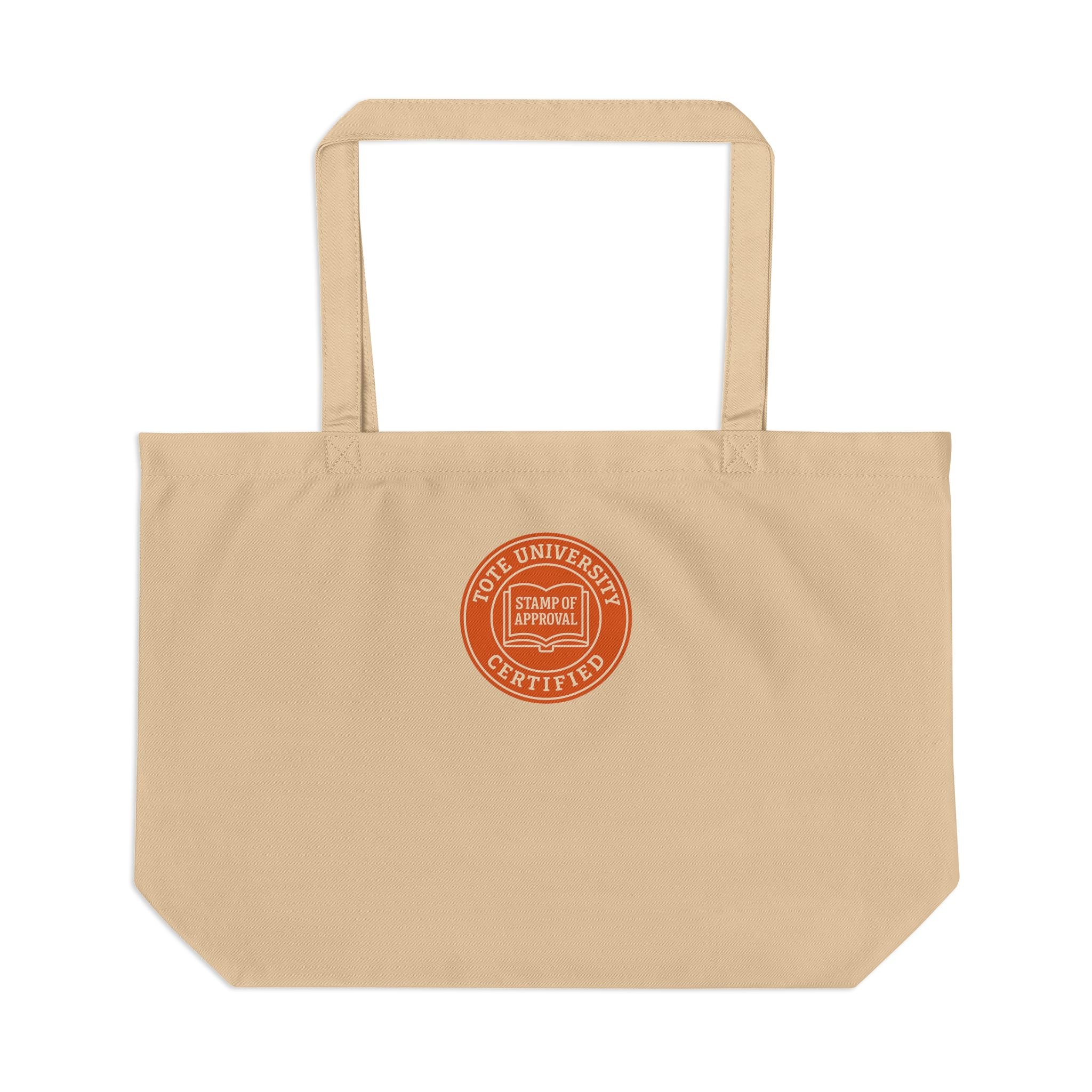 Large Eco Tote - Packed with Potential, Reusable Shopping Bag, Eco-Friendly Tote, Beach Bag, Market Tote, Gift for Her