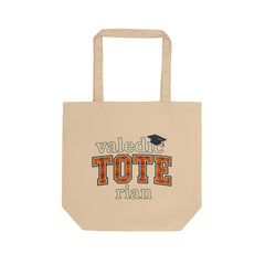 Valedictorian Eco Tote Bag - Graduation Gift, Sustainable Shopping Bag, Student Gift, College Apparel, Reusable Grocery Bag
