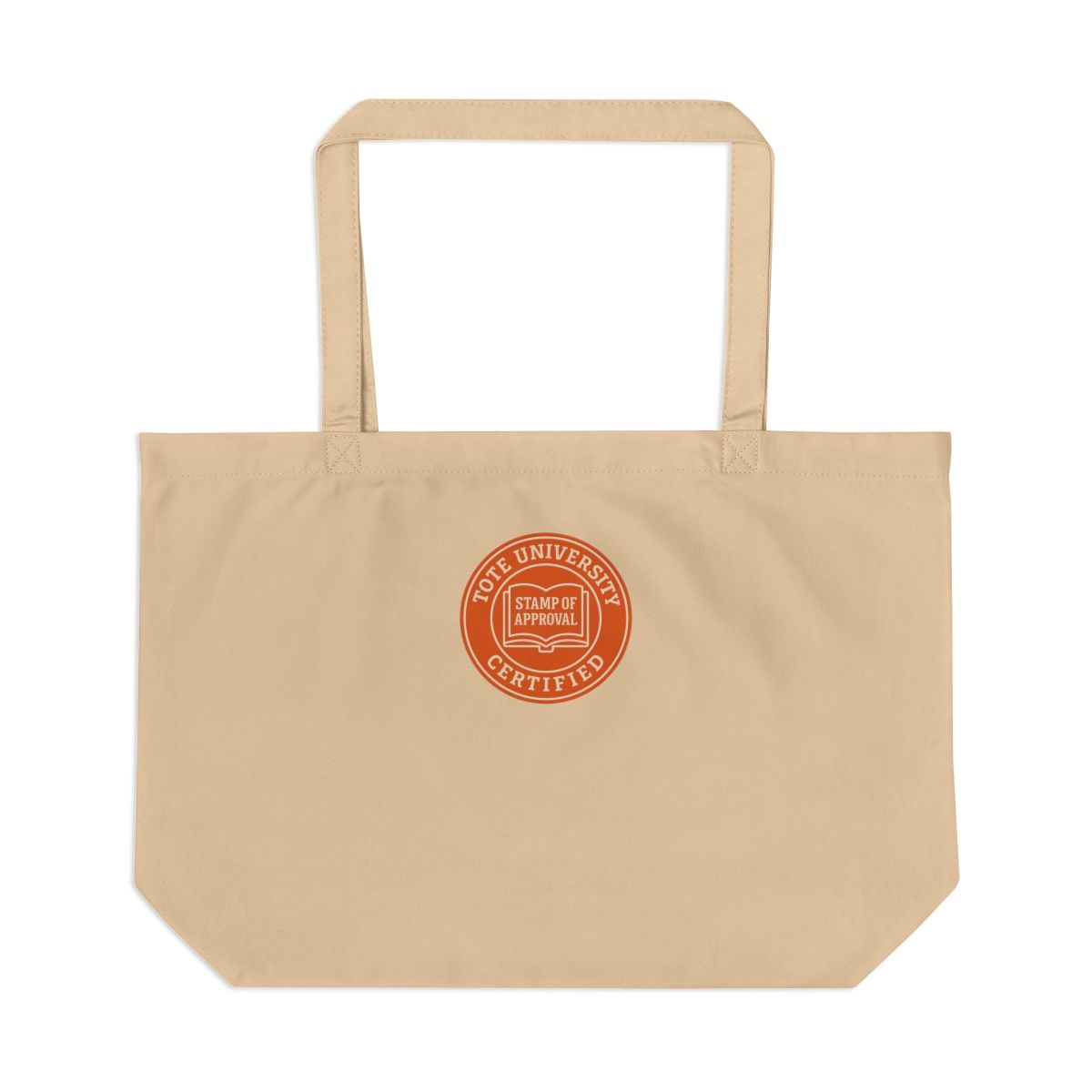 Large Eco Tote - Packed with Potential, Reusable Shopping Bag, Eco-Friendly Tote, Beach Bag, Market Tote, Gift for Her