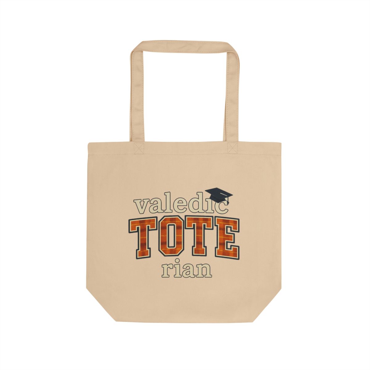 Valedictorian Eco Tote Bag - Graduation Gift, Sustainable Shopping Bag, Student Gift, College Apparel, Reusable Grocery Bag